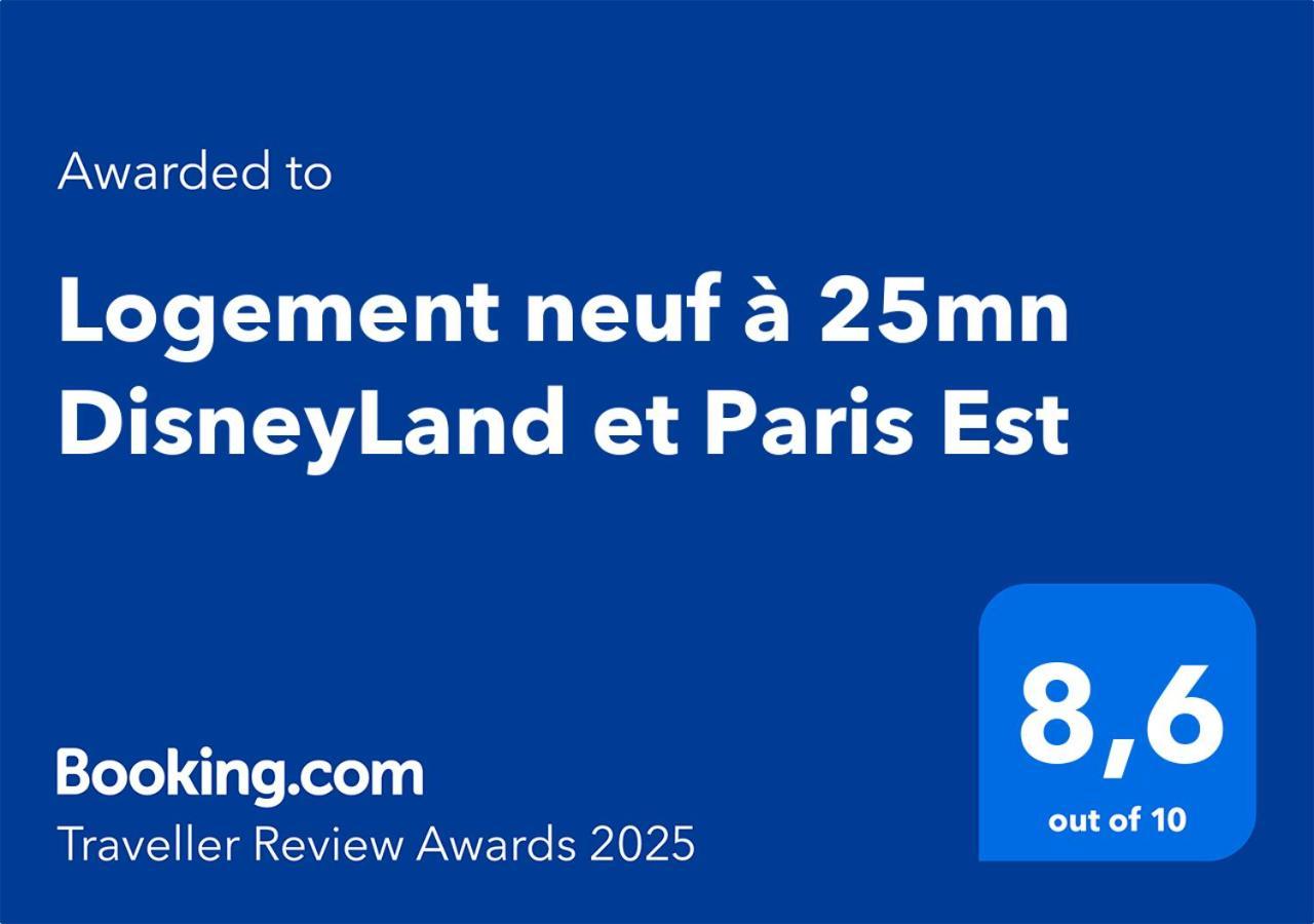 Logement Neuf A 25Mn Disneyland Et Paris Est Thorigny-sur-Marne Exterior foto